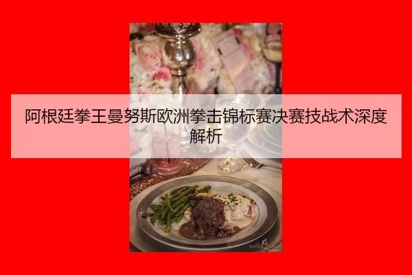 阿根廷拳王曼努斯欧洲拳击锦标赛决赛技战术深度解析